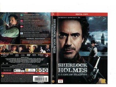 Sherlock Holmes A Game of Shadows  DVD